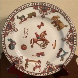 601. SPODE EDWARDIAN CHILDHOOD PLATE